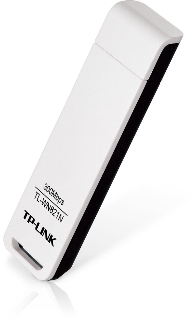 Langaton verkkosovitin TP-LINK TL-WN821N, 802.11b / g / n, 300 Mbps hinta ja tiedot | Reitittimet ja modeemit | hobbyhall.fi