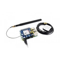 Waveshare LTE GPS-hattu hinta ja tiedot | Mikrokontrollerit | hobbyhall.fi