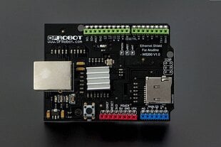 DFRobot Ethernet Shield - W5200 hinta ja tiedot | Mikrokontrollerit | hobbyhall.fi