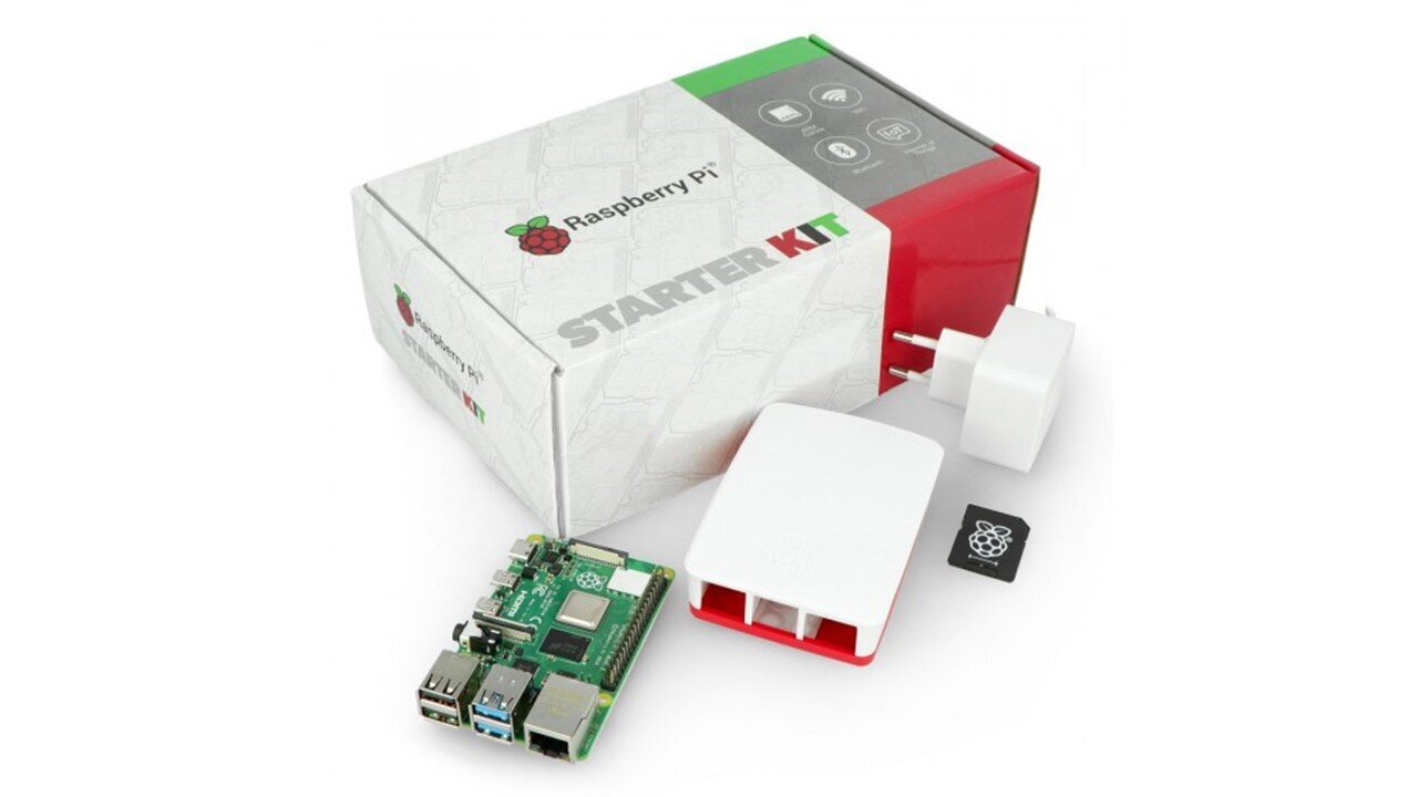 Raspberry Pi 4B WiFi 2 Gt RAM -sarja virallisilla lisävarusteilla hinta ja tiedot | Mikrokontrollerit | hobbyhall.fi