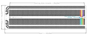 Yleislevy, iso 840 reikää - MSX hinta ja tiedot | Mikrokontrollerit | hobbyhall.fi