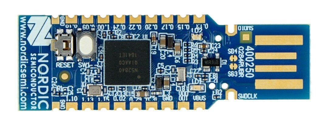 nRF52840 - Bluetooth, ZigBee, radioviestintämoduuli - USB hinta ja tiedot | Mikrokontrollerit | hobbyhall.fi