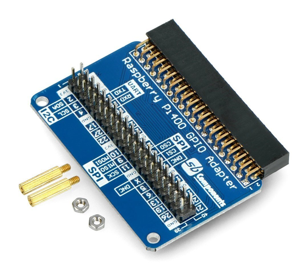 Raspberry Pi 400 GPIO -sovitin hinta ja tiedot | Mikrokontrollerit | hobbyhall.fi