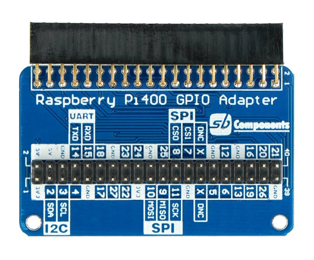 Raspberry Pi 400 GPIO -sovitin hinta ja tiedot | Mikrokontrollerit | hobbyhall.fi