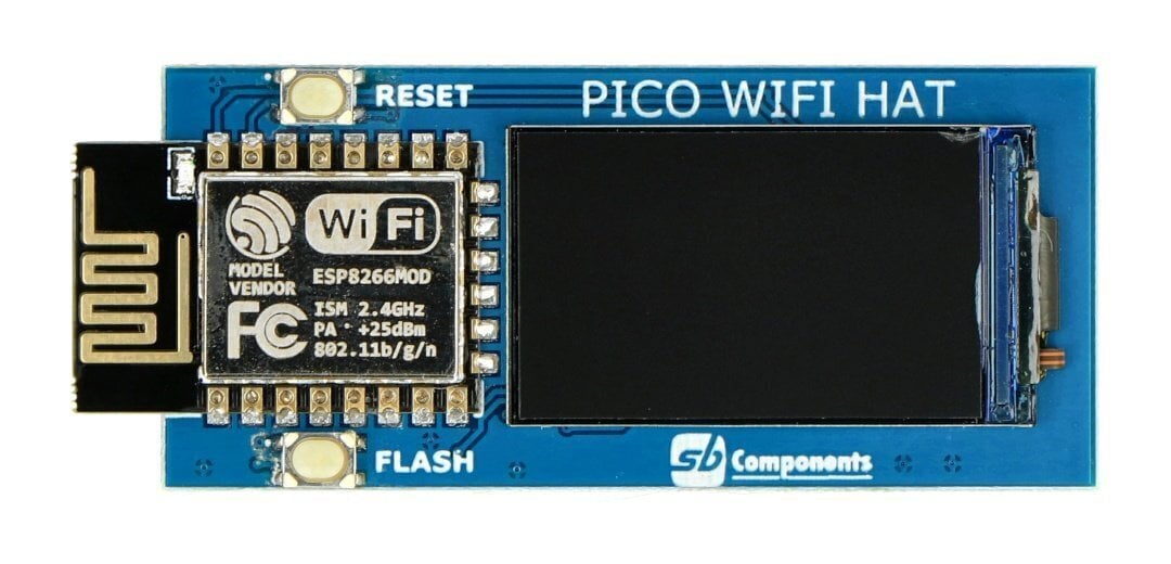 WiFi ESP8266 HAT Raspberry Pi Pco hinta ja tiedot | Mikrokontrollerit | hobbyhall.fi