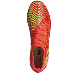 Jalkapallokengät Adidas Predator Edge, punainen hinta ja tiedot | Jalkapallokengät | hobbyhall.fi