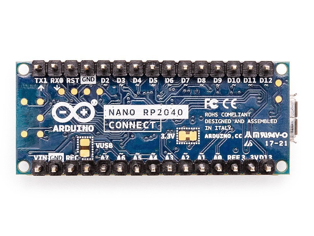 Arduino Nano RP2040 Connect ABX00053 hinta ja tiedot | Mikrokontrollerit | hobbyhall.fi