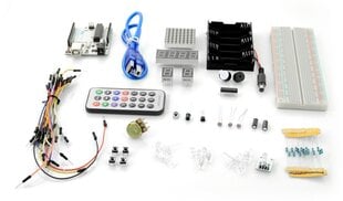 Velleman VMA501 DIY Starter Kit Velleman Module Unon kanssa - Yhteensopiva Arduinon kanssa hinta ja tiedot | Mikrokontrollerit | hobbyhall.fi