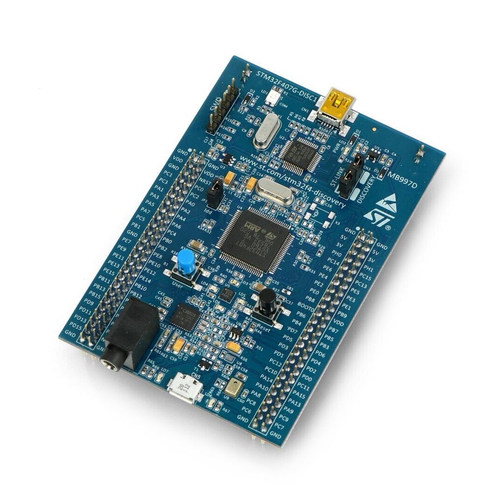 STM32F407G-DISC1 - Discovery - STM32F4DISCOVERY hinta ja tiedot | Mikrokontrollerit | hobbyhall.fi