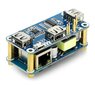 PoE Ethernet/USB HUB HAT Raspberry Pi Zerolle - Waveshare 19635 hinta ja tiedot | Mikrokontrollerit | hobbyhall.fi