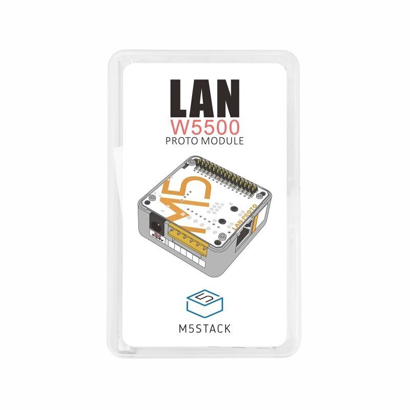 LAN-moduuli W5500 V12:lla - Laitteen laajennusmoduuli M5Stack-kehitysmoduuleille hinta ja tiedot | Mikrokontrollerit | hobbyhall.fi