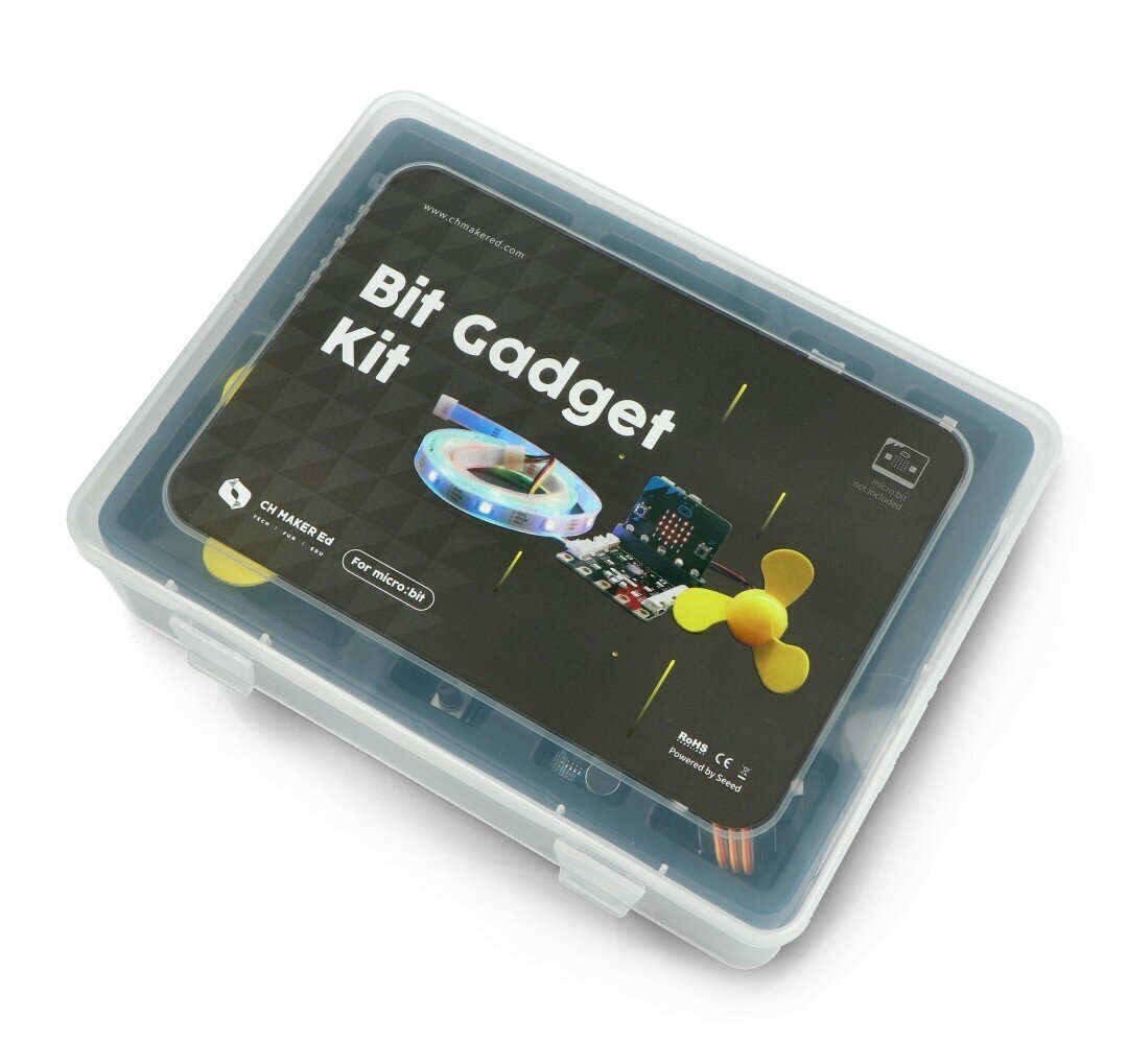 BitGadget Set – Sarja Grove-lisävarusteita micro:bitille hinta ja tiedot | Mikrokontrollerit | hobbyhall.fi