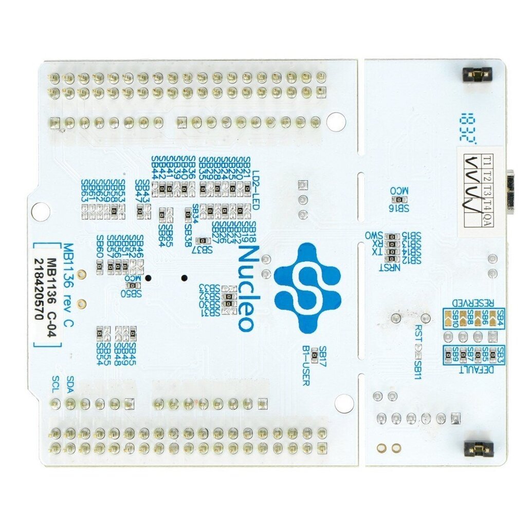 STM32 NUCLEO-F030R8 moduuli - STM32F030R8T6 ARM Cortex M0 hinta ja tiedot | Mikrokontrollerit | hobbyhall.fi