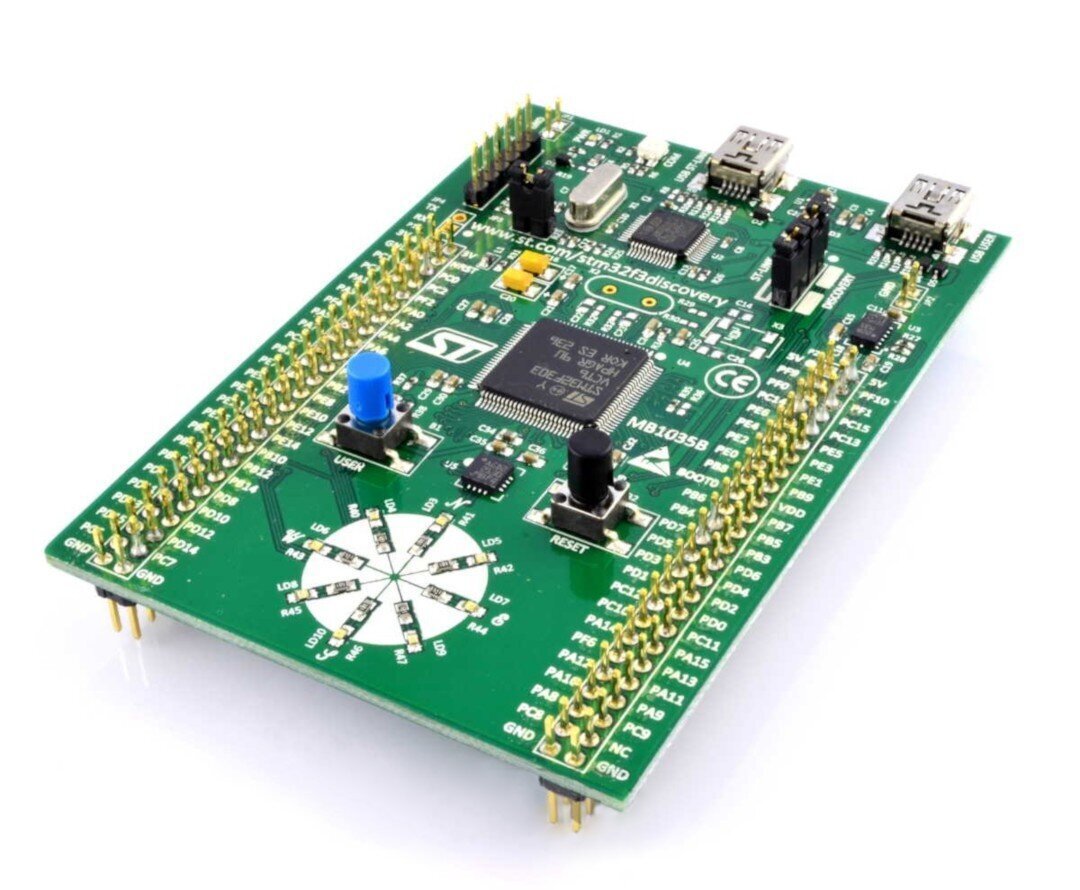 STM32F3 - Discovery - STM32F3DISCOVERY hinta ja tiedot | Mikrokontrollerit | hobbyhall.fi