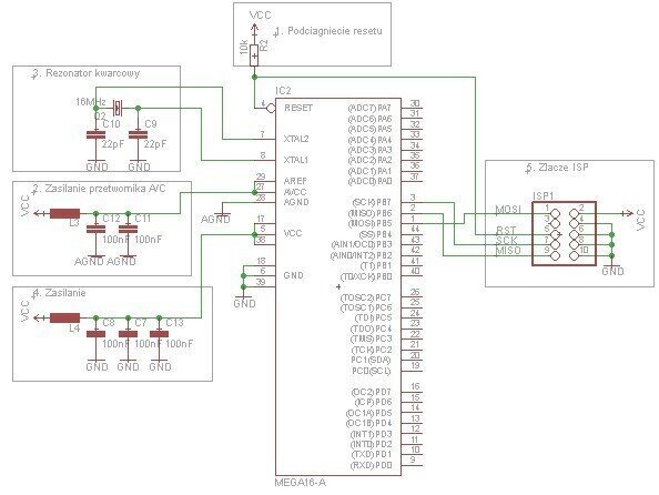 AVR-mikro-ohjain - ATmega16A-PU - DIP hinta ja tiedot | Mikrokontrollerit | hobbyhall.fi