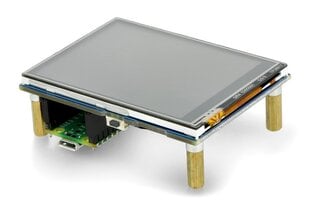 Kosketusherkkä LCD IPS-näyttö 2,8"; 320x240px, SPI, 65K RGB Raspberry Pi Picolle, Waveshare 19804 hinta ja tiedot | Mikrokontrollerit | hobbyhall.fi