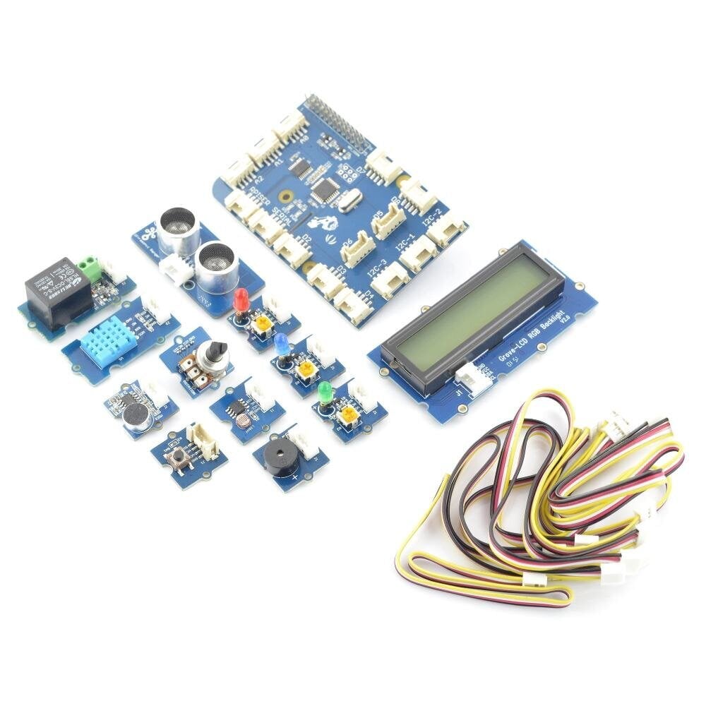 Grove, Pi+ StarterKit Raspberry Pi 4B / 3B+ / 3B / 2B hinta ja tiedot | Mikrokontrollerit | hobbyhall.fi