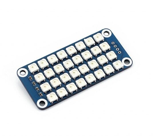 RGB LED -hattu - Raspberry Pi 3/2/Zero Attachment hinta ja tiedot | Mikrokontrollerit | hobbyhall.fi