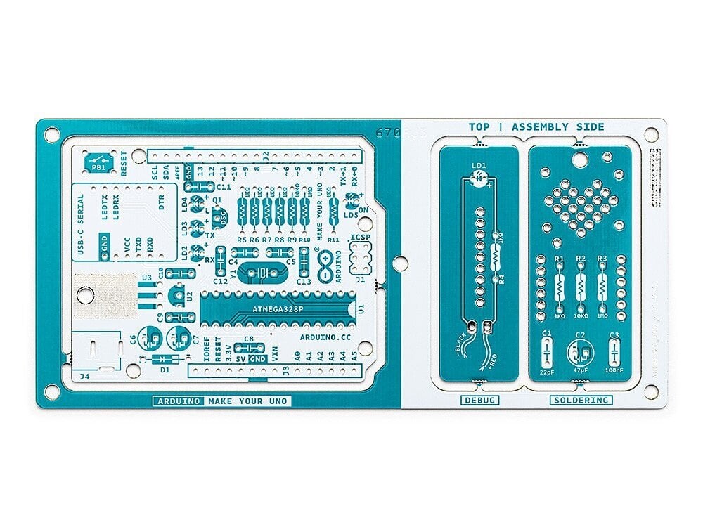 Arduino Make Your Uno Kit Arduino AKX00037 hinta ja tiedot | Mikrokontrollerit | hobbyhall.fi