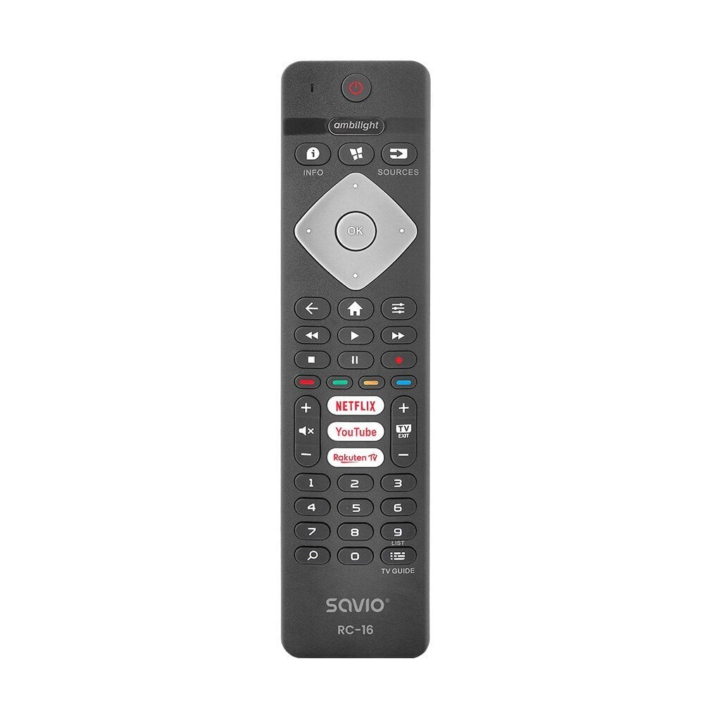 TV Pults Savio Philips Yleiskaukosäädin RC-16 hinta ja tiedot | TV-virittimet | hobbyhall.fi