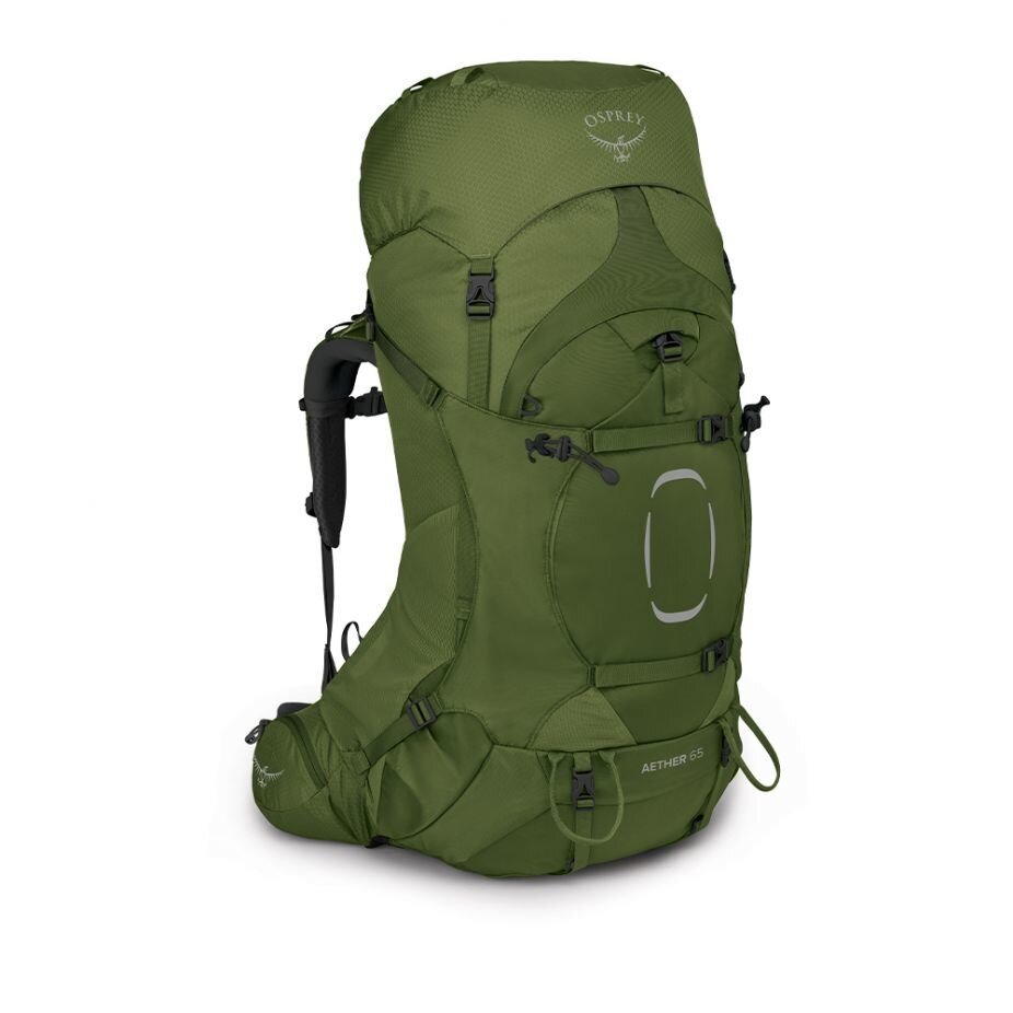 Osprey Aether 65 L reppu Matkareppu Vihreä Nylon hinta ja tiedot | Tietokonelaukut | hobbyhall.fi