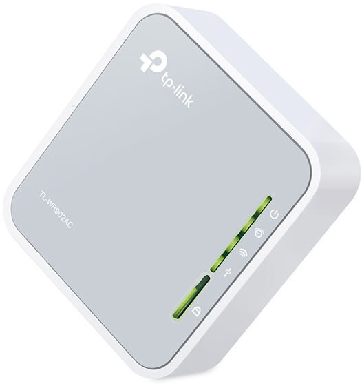 Reititin TP-LINK TL-WR902AC, 733MBPS, valkoinen hinta ja tiedot | Reitittimet ja modeemit | hobbyhall.fi