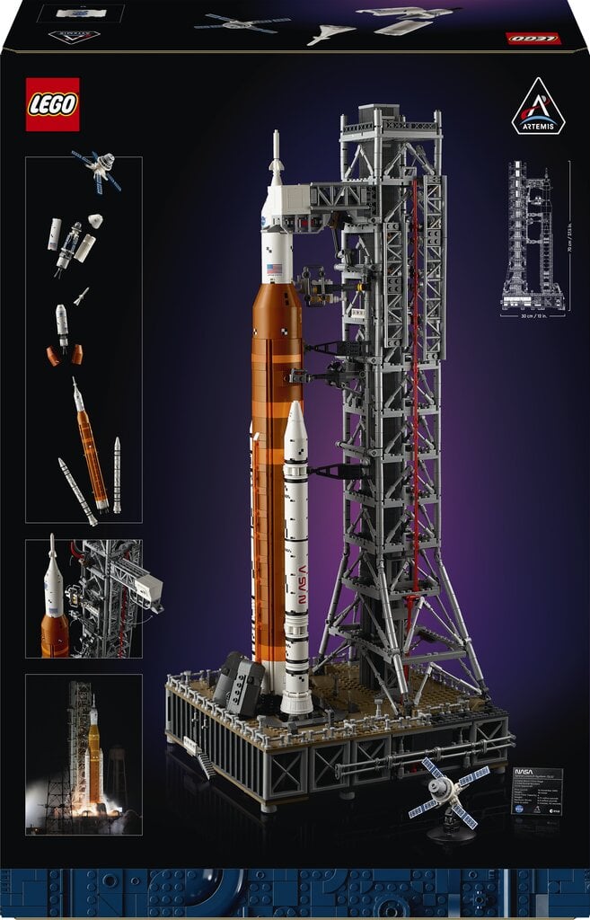 10341 LEGO® Icons NASA Space Launch System Artemis hinta ja tiedot | LEGOT ja rakennuslelut | hobbyhall.fi