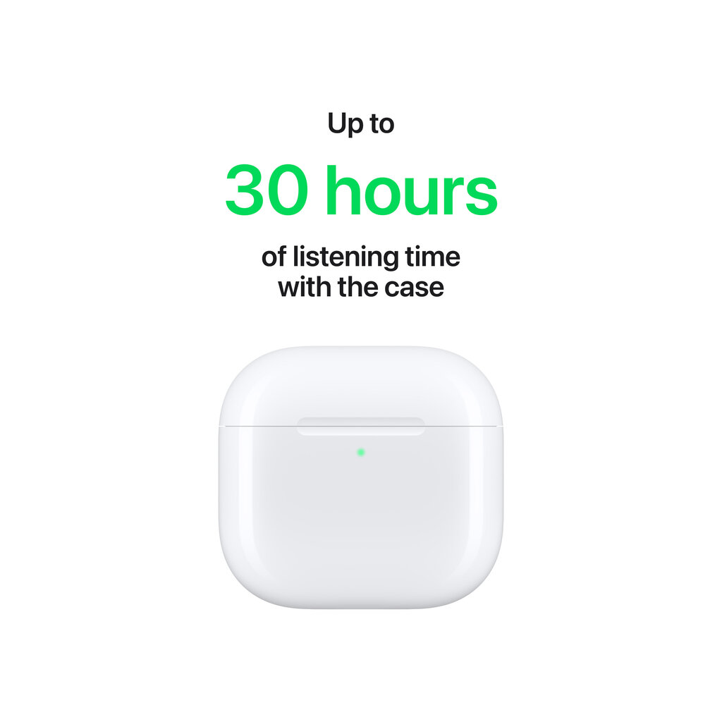 Apple AirPods 4 With Active Noise Cancellation MXP93ZM/A hinta ja tiedot | Kuulokkeet | hobbyhall.fi