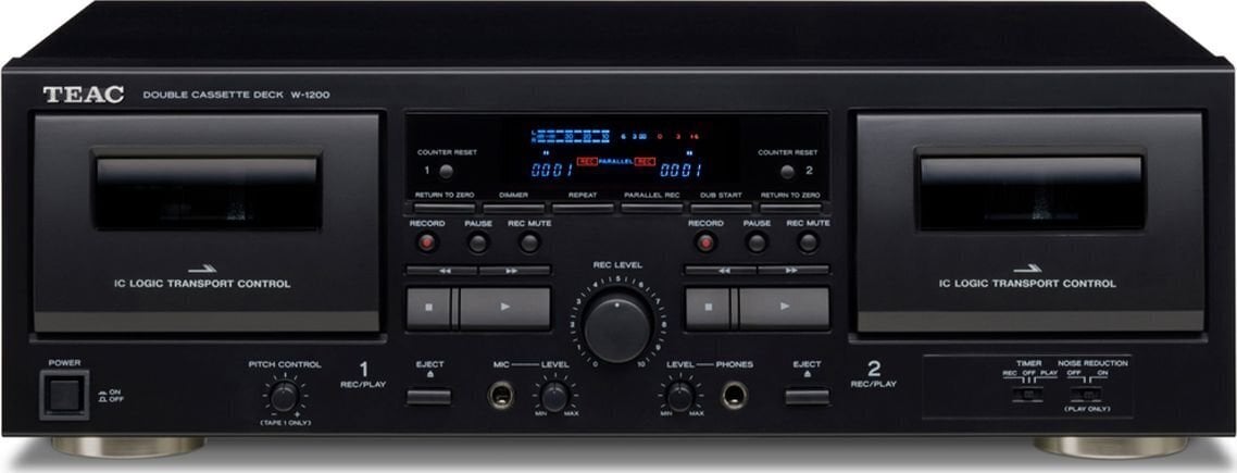 Teac W-1200-B hinta ja tiedot | Stereojärjestelmät | hobbyhall.fi