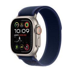 Apple Watch Ultra 2 GPS + Cellular 49mm Natural Titanium Case with Blue Trail Loop - M/L MX4L3EL/A hinta ja tiedot | Älykellot | hobbyhall.fi