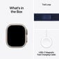 Apple Watch Ultra 2 GPS + Cellular 49mm Natural Titanium Case with Blue Trail Loop - M/L MX4L3EL/A hinta ja tiedot | Älykellot | hobbyhall.fi