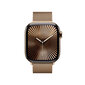 Apple Watch Series 10 GPS + Cellular 42mm Gold Titanium Case with Gold Milanese Loop MX083ET/A hinta ja tiedot | Älykellot | hobbyhall.fi