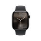 Apple Watch Series 10 GPS + Cellular 42mm Slate Titanium Case with Black Sport Band - S/M MWXG3ET/A hinta ja tiedot | Älykellot | hobbyhall.fi