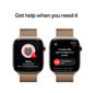 Apple Watch Series 10 GPS + Cellular 46mm Gold Titanium Case with Gold Milanese Loop - M/L MX003ET/A hinta ja tiedot | Älykellot | hobbyhall.fi