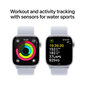 Apple Watch Series 10 GPS 42mm Silver Aluminium Case with Blue Cloud Sport Loop MWWD3ET/A hinta ja tiedot | Älykellot | hobbyhall.fi