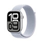 Apple Watch Series 10 GPS 46mm Silver Aluminium Case with Blue Cloud Sport Loop MWWN3ET/A hinta ja tiedot | Älykellot | hobbyhall.fi