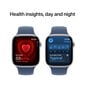 Apple Watch Series 10 GPS 46mm Silver Aluminium Case with Denim Sport Band - S/M MWWL3ET/A hinta ja tiedot | Älykellot | hobbyhall.fi