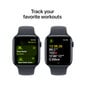 Apple Watch SE GPS + Cellular 40mm Midnight Aluminium Case with Midnight Sport Band - S/M MXGC3ET/A hinta ja tiedot | Älykellot | hobbyhall.fi