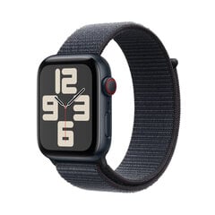 Apple Watch SE GPS + Cellular 44mm Midnight Aluminium Case with Ink Sport Loop MXGN3ET/A hinta ja tiedot | Älykellot | hobbyhall.fi