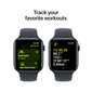 Apple Watch SE GPS 40mm Midnight Aluminium Case with Midnight Sport Band - M/L MXE93ET/A hinta ja tiedot | Älykellot | hobbyhall.fi