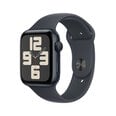 Apple Watch SE GPS 40mm Midnight Aluminium Case with Midnight Sport Band - M/L MXE93ET/A