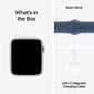 Apple Watch SE GPS 40mm Silver Aluminium Case with Denim Sport Band - M/L MXED3ET/A hinta ja tiedot | Älykellot | hobbyhall.fi