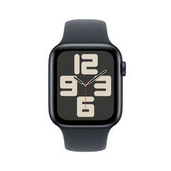 Apple Watch SE GPS 44mm Midnight Aluminium Case with Midnight Sport Band - M/L MXEK3ET/A hinta ja tiedot | Älykellot | hobbyhall.fi