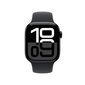 Apple Watch Series 10 GPS + Cellular 42mm Jet Black Aluminium Case with Black Sport Band - M/L MWX73ET/A hinta ja tiedot | Älykellot | hobbyhall.fi