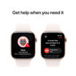 Apple Watch Series 10 GPS + Cellular 42mm Rose Gold Aluminium Case with Light Blush Sport Band - M/L MWXA3ET/A hinta ja tiedot | Älykellot | hobbyhall.fi