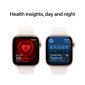 Apple Watch Series 10 GPS + Cellular 42mm Rose Gold Aluminium Case with Light Blush Sport Band - M/L MWXA3ET/A hinta ja tiedot | Älykellot | hobbyhall.fi