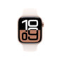 Apple Watch Series 10 GPS + Cellular 42mm Rose Gold Aluminium Case with Light Blush Sport Band - M/L MWXA3ET/A hinta ja tiedot | Älykellot | hobbyhall.fi