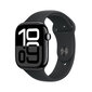 Apple Watch Series 10 GPS + Cellular 46mm Jet Black Aluminium Case with Black Sport Band - M/L MWY43ET/A hinta ja tiedot | Älykellot | hobbyhall.fi