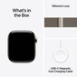 Apple Watch Series 10 GPS + Cellular 46mm Natural Titanium Case with Natural Milanese Loop - M/L MWYC3ET/A hinta ja tiedot | Älykellot | hobbyhall.fi