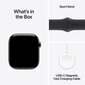 Apple Watch Series 10 GPS + Cellular 46mm Slate Titanium Case with Black Sport Band - M/L MWYE3ET/A hinta ja tiedot | Älykellot | hobbyhall.fi